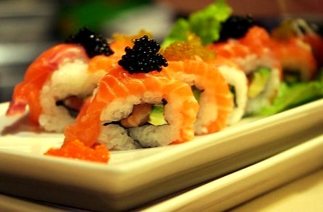 Salmon, Sushi, Seafood