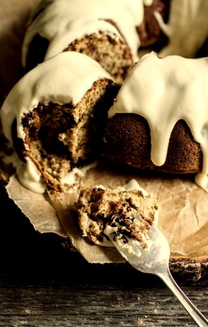 Chocolate Chip Zucchini Cake with Cream Cheese Frosting Edible Perspective